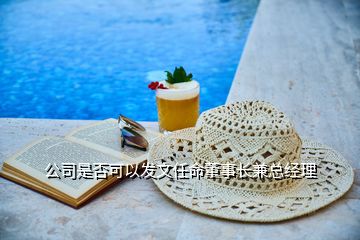 公司是否可以發(fā)文任命董事長兼總經(jīng)理