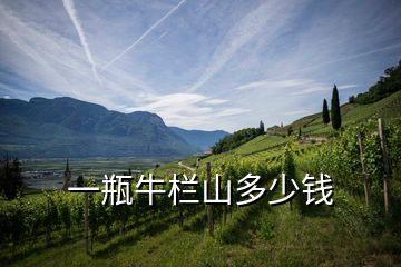 一瓶牛欄山多少錢(qián)