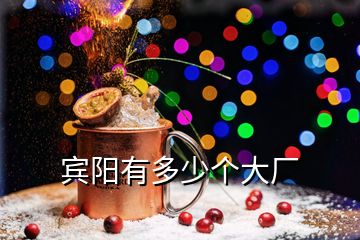 賓陽(yáng)有多少個(gè)大廠