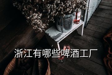浙江有哪些啤酒工廠