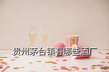 貴州茅臺(tái)鎮(zhèn)有哪些酒廠(chǎng)