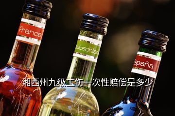 湘西州九級(jí)工傷一次性賠償是多少