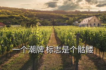 一個(gè)潮牌 標(biāo)志是個(gè)骷髏