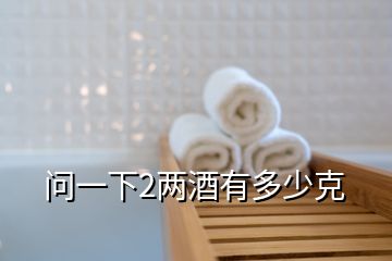 問一下2兩酒有多少克