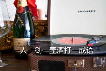 一人一劍一壺酒打一成語(yǔ)