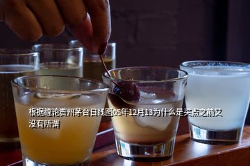 根據(jù)纏論貴州茅臺日線圖05年12月13為什么是買點之前又沒有所謂