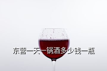 東營一天一鍋酒多少錢一瓶