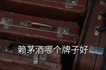 賴茅酒哪個(gè)牌子好