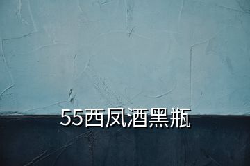 55西鳳酒黑瓶