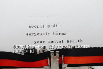 我朋友想要成立一家酒廠 我想以資金入股 但我又不知道有哪些風險 我