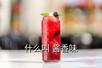 什么叫 醬香味