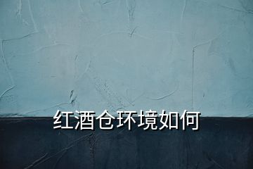 紅酒倉(cāng)環(huán)境如何