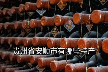 貴州省安順市有哪些特產
