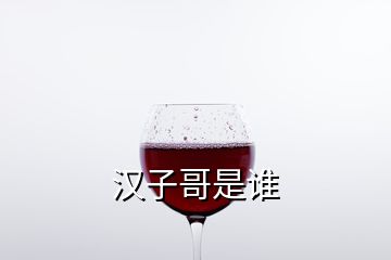 漢子哥是誰