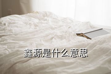 鑫源是什么意思