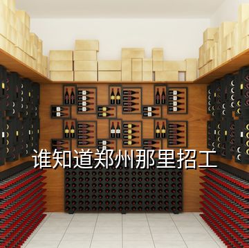 誰知道鄭州那里招工