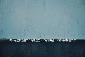 有人在君頂酒莊工作嗎待遇怎么樣是和央企一樣的嗎做銷售如何