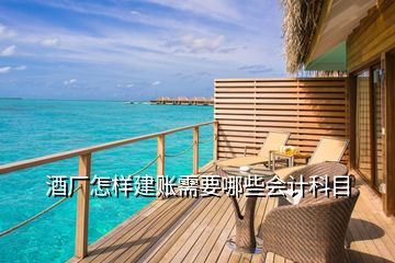 酒廠怎樣建賬需要哪些會計科目