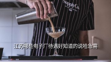 江蘇哪些電子廠待遇好知道的說(shuō)哈急需
