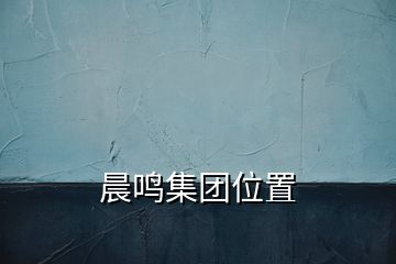 晨鳴集團(tuán)位置