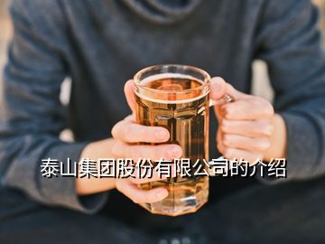 泰山集團(tuán)股份有限公司的介紹