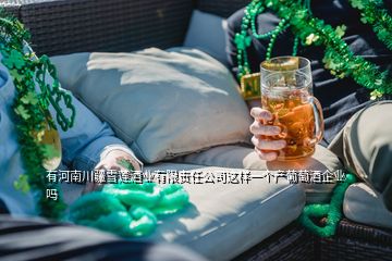 有河南川疆雪蓮酒業(yè)有限責任公司這樣一個產葡萄酒企業(yè)嗎
