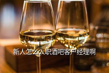 新人怎么入職酒吧客戶(hù)經(jīng)理啊