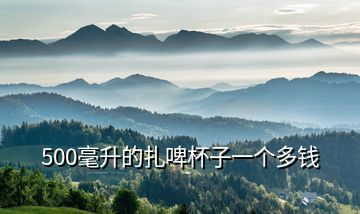 500毫升的扎啤杯子一個(gè)多錢