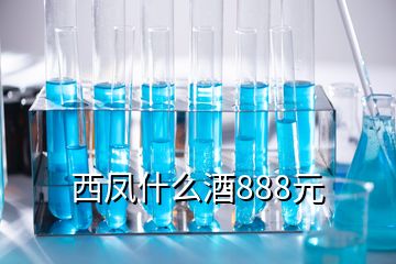 西鳳什么酒888元