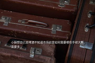 小妹想自己賣啤酒不知道市場前景如何需要哪些手續(xù)大概需要多