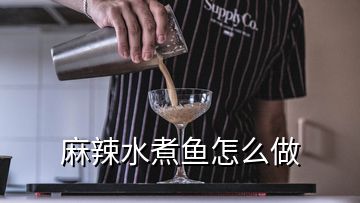 麻辣水煮魚怎么做