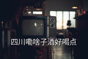 四川嘞啥子酒好喝點
