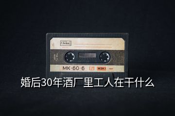 婚后30年酒廠(chǎng)里工人在干什么