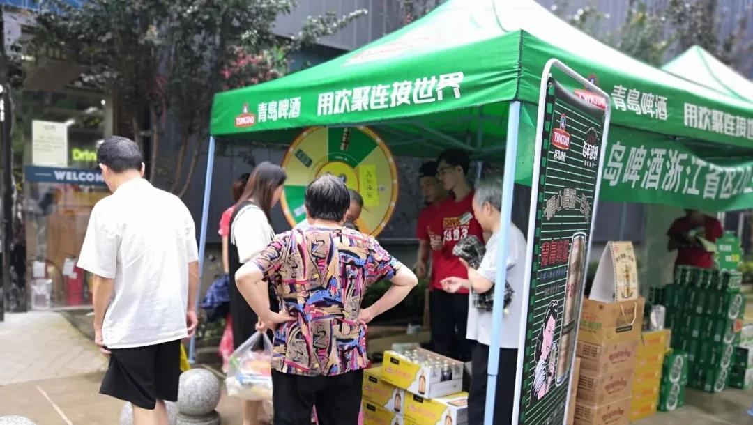 青島啤酒：方便！“青啤早市”火了 早起鍛煉順手買新鮮啤酒