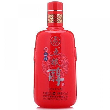 五糧醇40度紅淡雅價格(五糧醇紅淡雅報價)