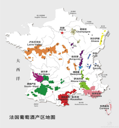 法國(guó)歐盟產(chǎn)區(qū)葡萄酒分級(jí)(法國(guó)葡萄酒產(chǎn)區(qū)等級(jí))